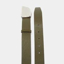 مملوكة مسبقًا حزام بربري كانفاس مقوى وجلد بادج شعار تي بي 90 سم