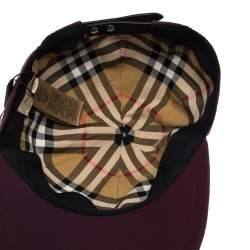 مملوكة مسبقًا قبعة بربري أيقونة قطن عنابية بويزنبري M/L