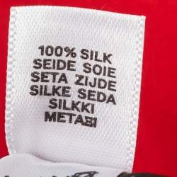 مملوكة مسبقًا ربطة عنق بربري بريت قصه كلاسيك أحمر 