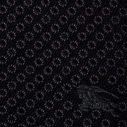 Pre Owned Burberry Black Jacquard Pattern Rohan Silk Tie