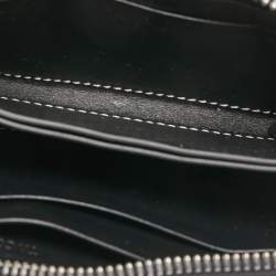 Burberry Tri Color Tb Monogram Coated Canvas and Leather Ferris Zip Around Lanyard