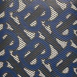 Burberry Tri Color Tb Monogram Coated Canvas and Leather Ferris Zip Around Lanyard