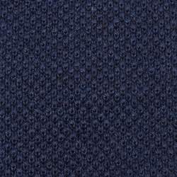 Burberry Navy Blue Kennet Wool Knit Slim Tie
