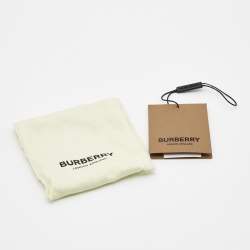 Pre Owned Burberry Olympia Silver Tone Chain Necklace