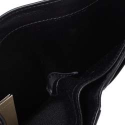 Burberry Black Leather Studs Bifold Wallet