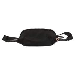 Pre Owned Burberry Black Nylon and Leather Sonny Belt Bag