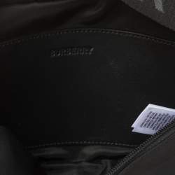 Pre Owned Burberry Black Nylon and Leather Sonny Belt Bag