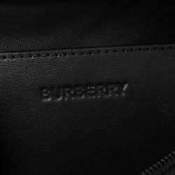 Pre Owned Burberry Black Nylon and Leather Sonny Belt Bag