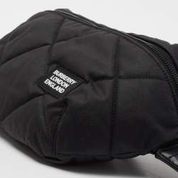 Pre Owned Burberry Black Quilted Sonny Bum Bag
