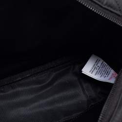 Burberry Black Quilted Canvas and Leather Paddy Crossbody Bag
