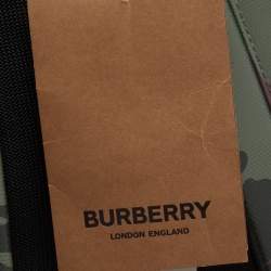 Burberry Green Camouflage Coated and Canvas Large Jack Backpack