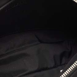 Pre Owned Burberry Black Nylon and Leather West Belt Bag 