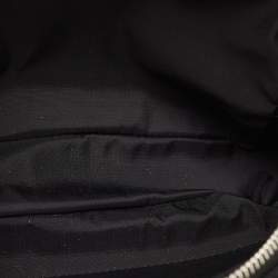 Pre Owned Burberry Black Nylon and Leather West Belt Bag 