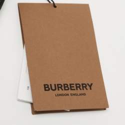 Pre Owned Burberry Black Nylon and Leather West Belt Bag 
