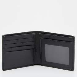 Burberry Dark Green Leather Bifold Wallet