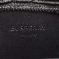 Burberry Black Quilted Nylon Paddy Crossbody Bag