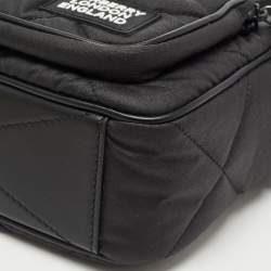 Burberry Black Quilted Nylon Paddy Crossbody Bag