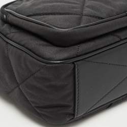 Burberry Black Quilted Nylon Paddy Crossbody Bag