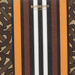 Burberry Multicolor TB-Print Coated Canvas Pouch