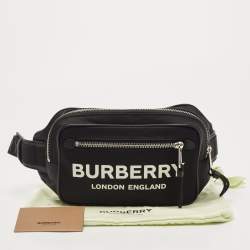 Burberry Black Nylon West Belt Bag