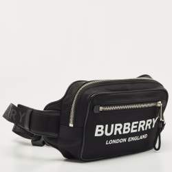 Burberry Black Nylon West Belt Bag