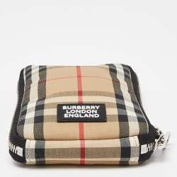 Burberry Beige Vintage Check Canvas Phone Case