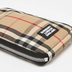 Burberry Beige Vintage Check Canvas Phone Case