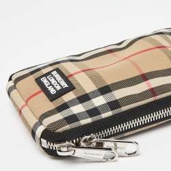 Burberry Beige Vintage Check Canvas Phone Case