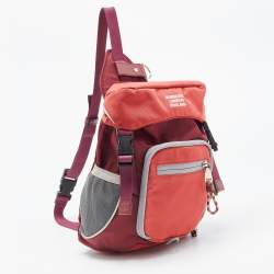Burberry Multicolor Nylon Leo Sling Bag