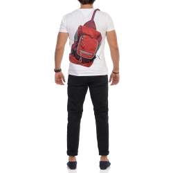 Burberry Multicolor Nylon Leo Sling Bag
