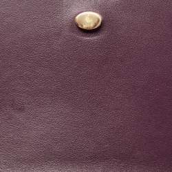 Burberry Plum Leather Robin Crossbody Bag