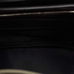 Pre Owned Burberry Black/Seaweed Nylon and Leather Pocket Backpack