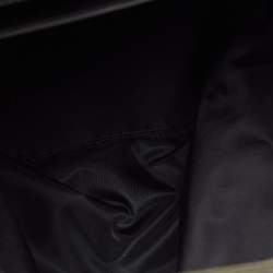 Pre Owned Burberry Black/Seaweed Nylon and Leather Pocket Backpack