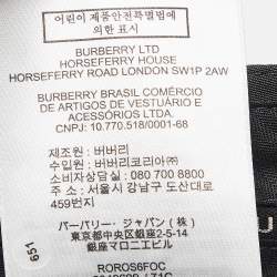 Pre Owned Burberry Black Shibden Shark Applique Nylon Chino Shorts M