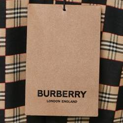 Burberry Black Gabardine Slim Fit Blazer XS