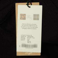 Pre Owned Burberry Black Denim Straight Fit Jeans L Waist 34"