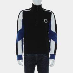 مملوكة مسبقًا Burberry Hamleton Funnel Neck Logo Applique Jacket
