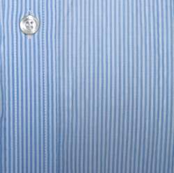 Pre Owned Burberry Bicolor Striped Cotton Streatfeild Long Sleeve Shirt XXL