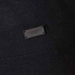 Pre Owned Burberry Black Merino Wool Lainson V-Neck Sweater S