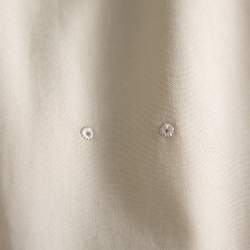 Pre Owned قميص بربري أكمام طويلة قطن سترتش ستون S