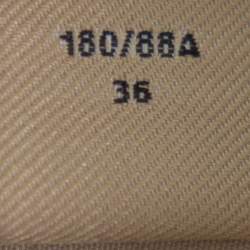 Pre Owned قميص بربري أكمام طويلة قطن سترتش ستون S