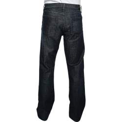 Pre Owned Burberry Brit Navy Blue Denim Steadman Jeans XXL