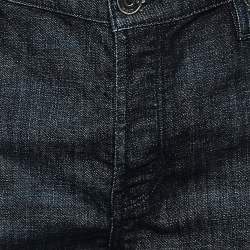 Pre Owned Burberry Brit Navy Blue Denim Steadman Jeans XXL