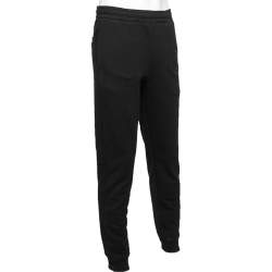 Pre Owned بنطلون رياضي بربري قطن أسود مطرز شعار الماركة مقاس متوسط (�ميديوم)