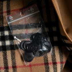 Pre Owned Burberry Antique Yellow Regular Chelsea and Kensington Fit Heritage Coat Warmer XL