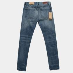 Pre Owned Burberry Blue Denim Slim Fit Jeans M Waist 31" 