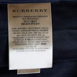 Burberry Black Wool Trousers XL
