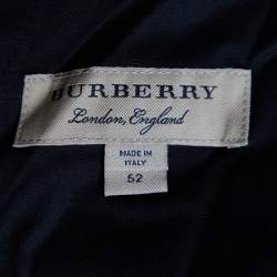 Burberry Black Wool Trousers XL