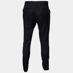 Burberry Black Wool Trousers XL