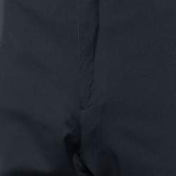 Burberry Black Wool Milbanl Trousers XXXL